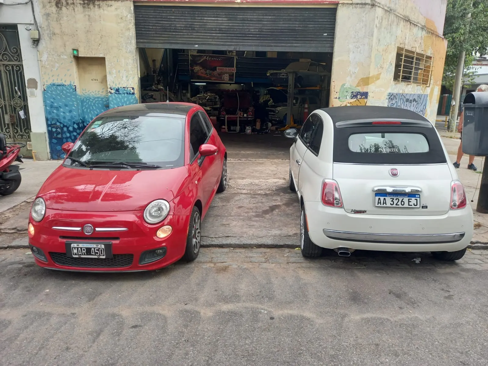 Fachada del taller Memu